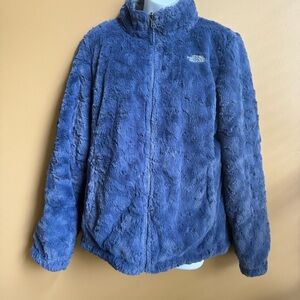 The North Face Purple Gray Reversible Jacket Size Medium
